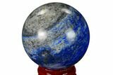 Polished Lapis Lazuli Sphere - Pakistan #170857-1
